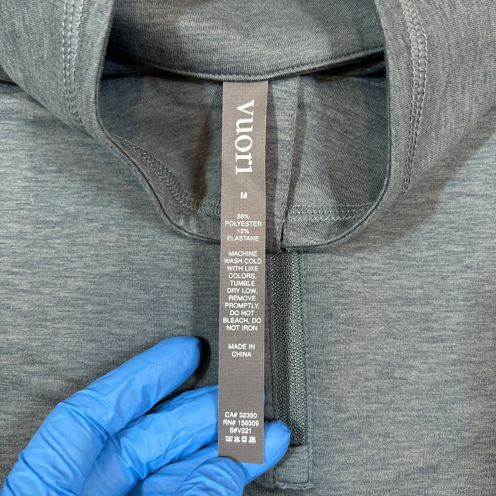 VUORI Ease Performance Half Zip Pullover Mens Med… - image 3